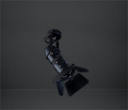Потолочные светильники Cinema MP 544.03 Прожектор со шторками черный